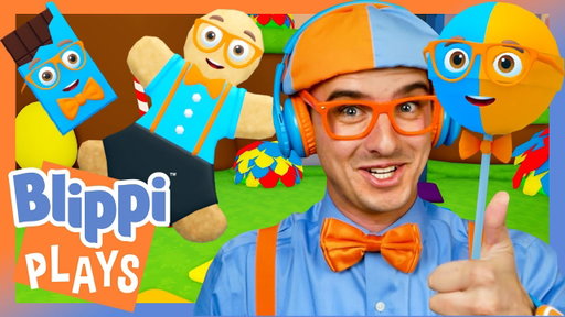 My Easter Candy Hunt! 🍫 BEST OF BLIPPI PLAYS ROBLOX! 🎮 Educational Gaming Videos for Kids