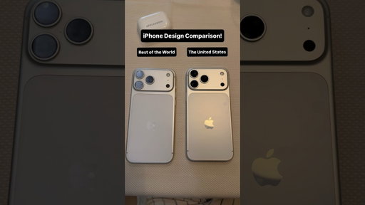 iPhone US vs iPhone Worldwide - A Difference!