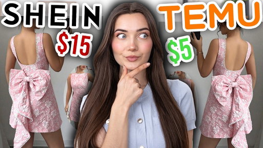 Are TEMU & SHEIN Selling The SAME Products!? LET'S FIND OUT!