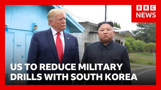 US to scale back South Korea military drills after it stayed out of Iran war | BBC News