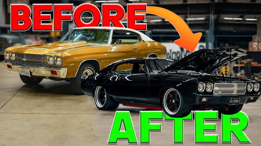 FULL BUILD: Breakdown Of The 1970 Synister Chevelle SEMA Monster 🔥 | Gas Monkey Garage