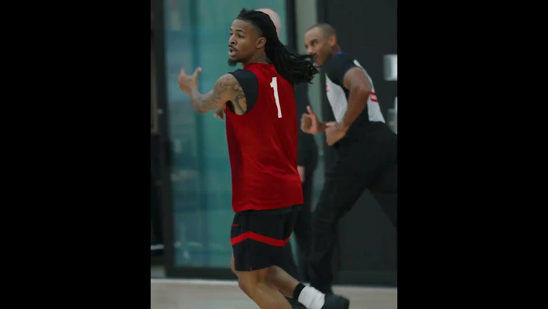 Ja scrimmage tape has arrived 🤝 #nba #trailblazers #jamorant #hoops