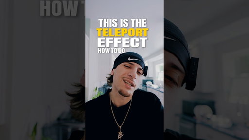 Teleport Effect in Under 30 seconds 🔥🔥