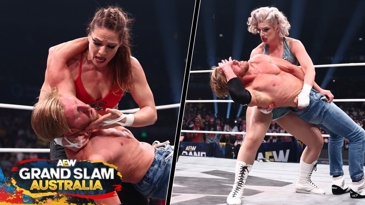 Orange Cassidy & Toni Storm vs Death Riders MATCH HIGHLIGHTS | AEW Grand Slam Australia, 2/14/26