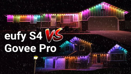 Comparing the eufy Permanent Outdoor Lights S4 to the Govee Pro Lights