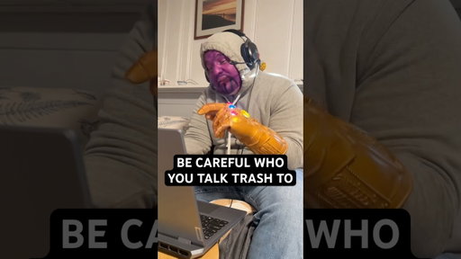 Thanos is definitely a knicks fan