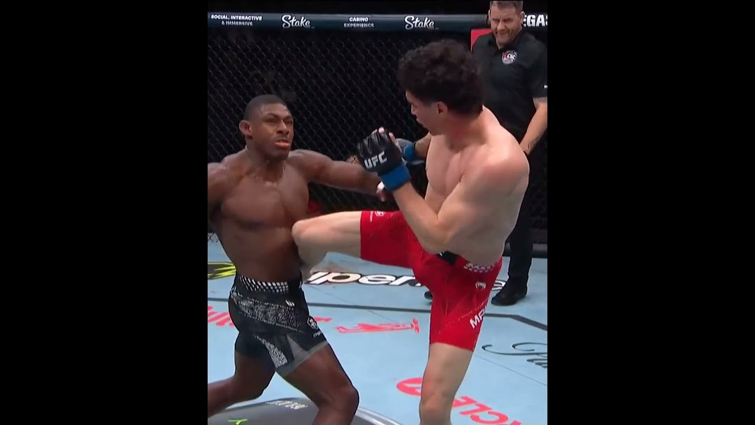 BUCKLEY WENT TO SLEEP #ufcedmonton