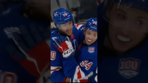GABE’S FIRST NHL GOAL 🚨 #gabeperreault #nyr #nhl #goal #firstgoal #hockey