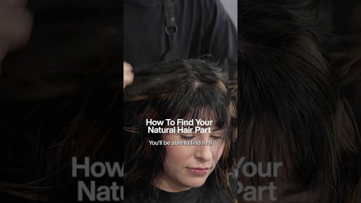 How to Find Your Natural Hair Parting & Perfect Bangs ✂