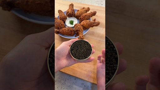 Fried Chicken & Caviar!