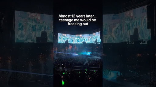 12 years later!! Finally seeing BTS #BTS #btsconcert #BTSARMY #btsworldtour #army