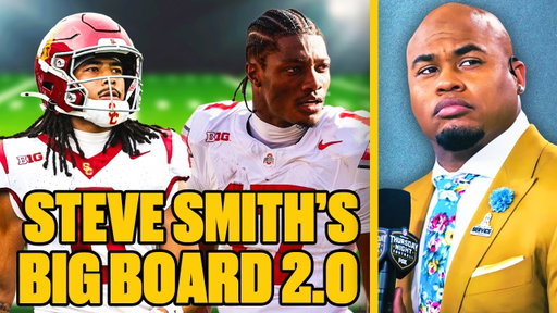 Steve Smith's Top 10 Wide Receivers in the 2026 NFL Draft