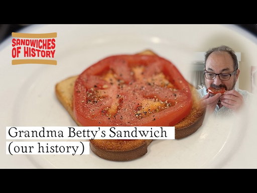 Grandma Betty’s Sandwich (our history) on Sandwiches of History⁣