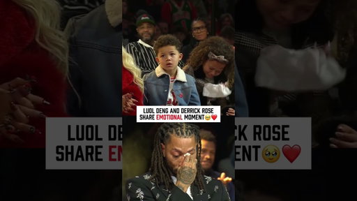 Derrick Rose EMOTIONAL Moment 🥹❤️