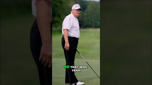 Trump: “Don’t chirp Tiger” 🐅 ⛳️