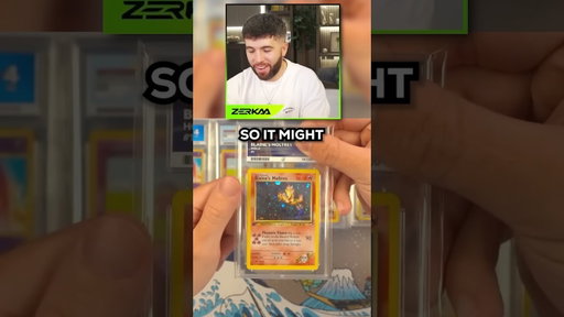 I Graded My $6000 1st Edition Moltres...