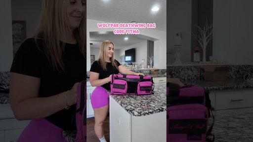 @wolfpak.official code FITMA #wolfpak #gymbags #girlswholift #asmrsounds