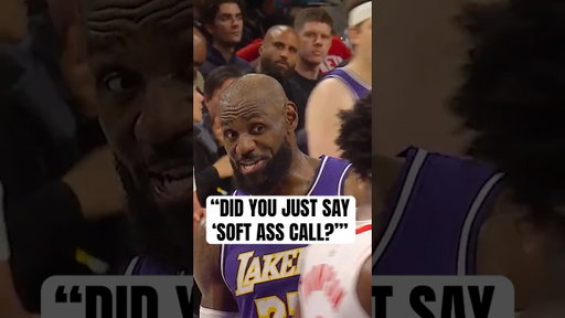 LeBron had words for Sengun 🍿