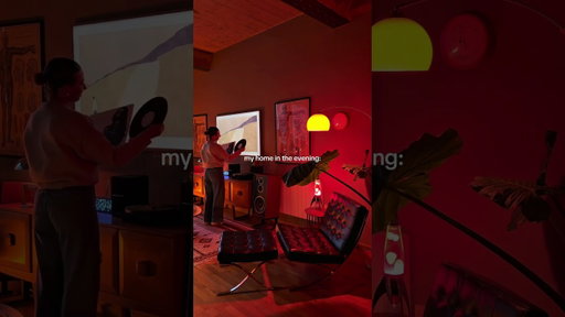 mornings vs evenings in my home 🏡