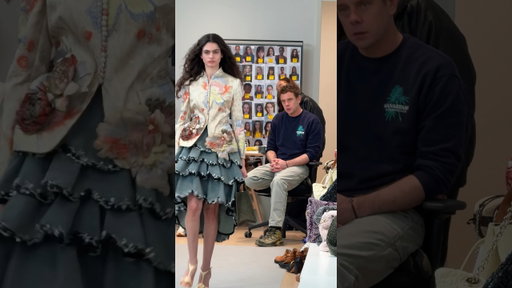 Jonathan Anderson takes you through his fittings process #DiorAW26