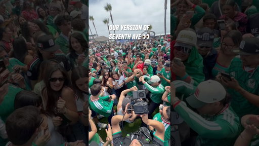 San Diego after Mexico’s first match 🇲🇽🎉 #sandiegofc #futbol