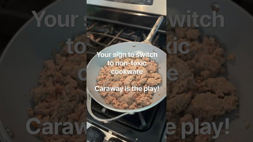 Slowly, but surely swapping out my cookware to @carawayhome 🥘🍳 Code AMBS10 for 10% off!