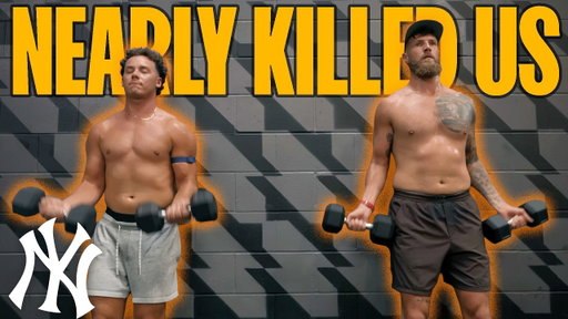 He Got Drafted by the Yankees After This Workout Nearly Killed Us