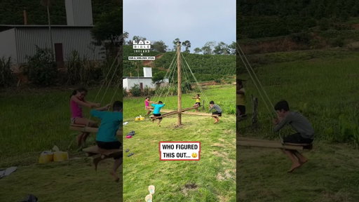 This Rope Swing Looks So Fun! 🤩