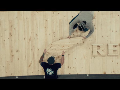 Made the Hard Way — Wood Billboard: Making Of