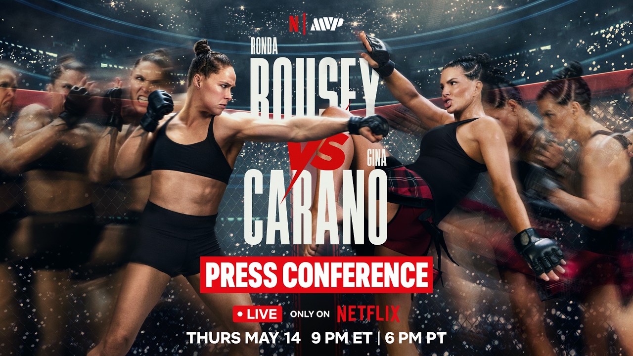 ROUSEY vs. CARANO | Fight Week Press Conference | Netflix