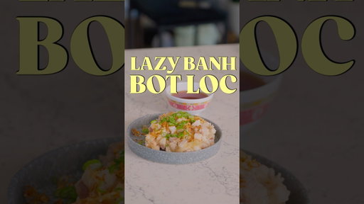 Shout out to Vietnamese Tik Tok because this Lazy Banh Bot Loc is AMAZING 😩 #recipe