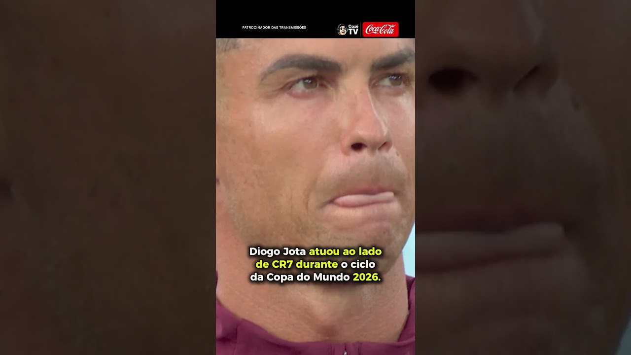 CR7 FICOU EMOCIONADO NA HOMENAGEM À DIOGO JOTA! 🥺🇵🇹