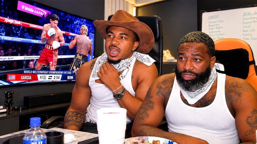 DeenTheGreat & Adrien Broner Watch Ryan Garcia vs Conor Benn! 🥊🔥