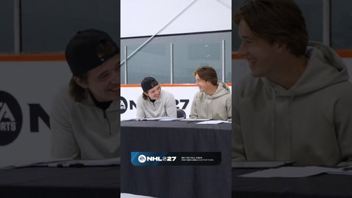 The Green Skates Had Macklin Suspicious 🤨 #NHL27
