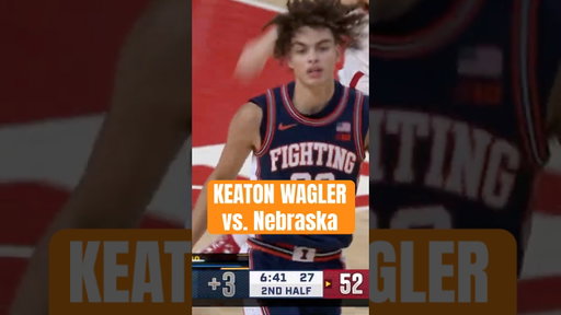 Keaton Wagler Highlights vs. Nebraska