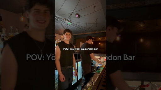 Outro goes hard #fyp #bartender #london #pov