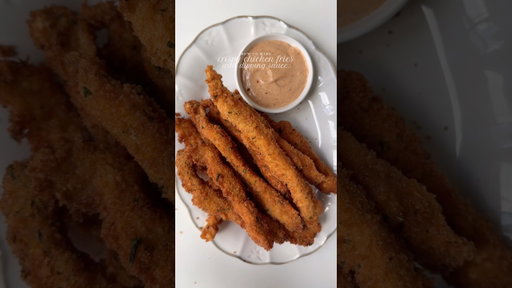 Crispy ￼Chicken fingers