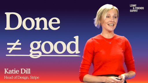 How to scale intent, quality, and artistry with Al | Katie Dill (Stripe)