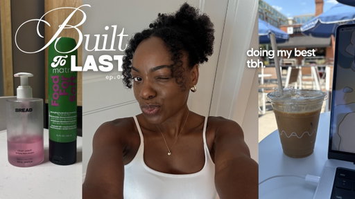 built to last diaries ep.4 | God always comes through!! new books, hair updates, escaping a rut