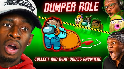 TBJZL Reacts to SIDEMEN AMONG US DUMPER ROLE