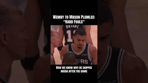 Uh oh this could get ugly #wemby #jaredmccain #sanantoniospurs #okcthunder #nbaplayoffs