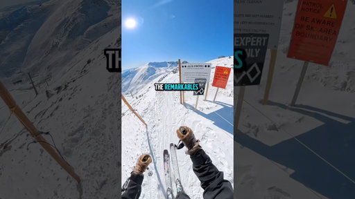 Couldn’t leave without skiing these #ski #skiing