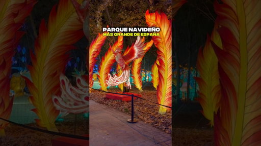 Parque Navifeño con más luces de toda España #navidad #christmas #santaclaus #feliznavidad