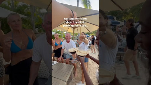 My parents are almost 60 and have more stamina than us in our 20s 😅 #parents #stbarth #genx