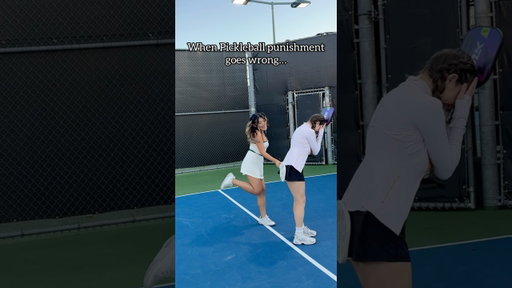 When pickleball punishment goes wrong…