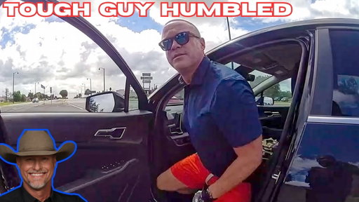 Wannabe Tough Guy Meets No Nonsense Cops