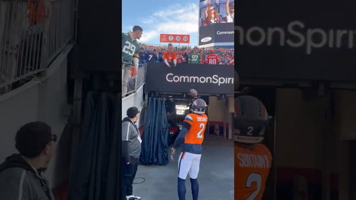 PS2’s pregame ritual 🏡🧡#denverbroncos #nfl #football #patsurtain #shorts