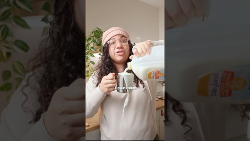 You’re putting too much milk in your pitcher!