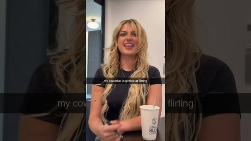 Coworker that’s terrible at flirting: #shorts