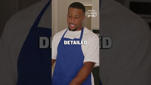 How many jars of Hellman’s Mayonnaise can Saquon Barkley squat? 🤯